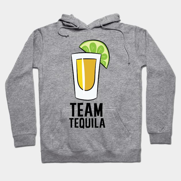 Team Tequila Alcohol Cinco De Mayo Mexican Tequila Hoodie by EQDesigns